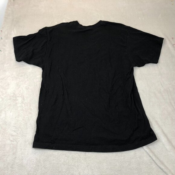 Rick And Morty Mens T-Shirt Size XL Black Crew Neck Graphic Tee Short Sleeve Y2K - Picture 8 of 8